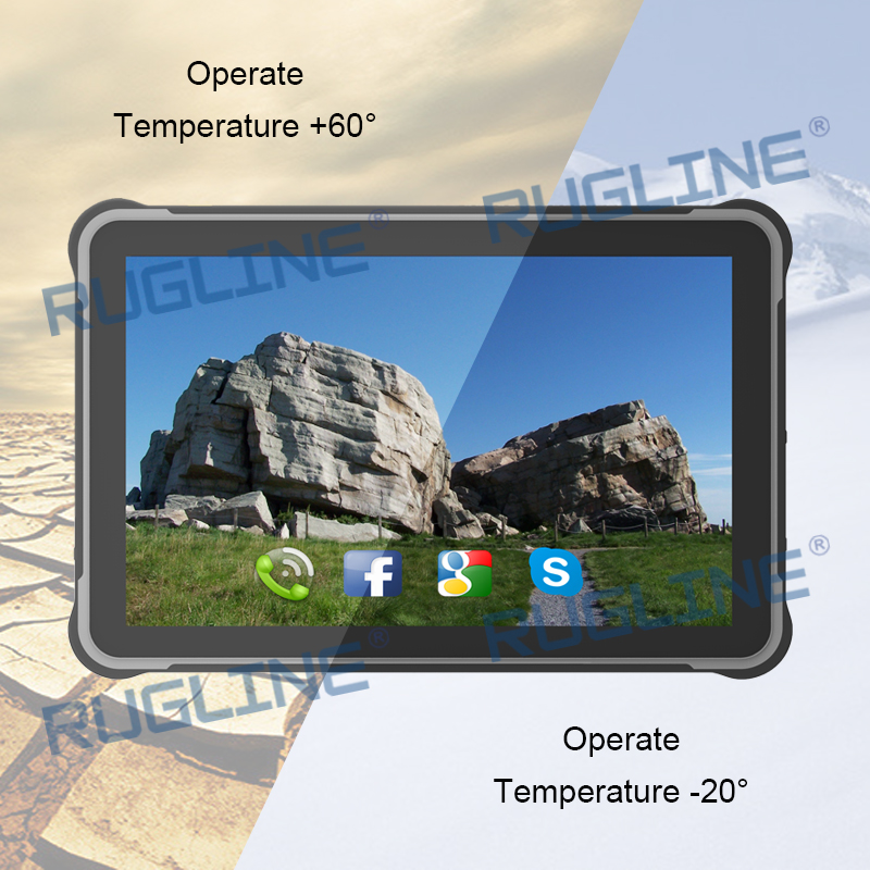 Industrial Laser Light - Rugline-産業用頑丈なタブレット、Android 11.0、10.1インチ、4Gバーコードスキャナー、UHFリーダー