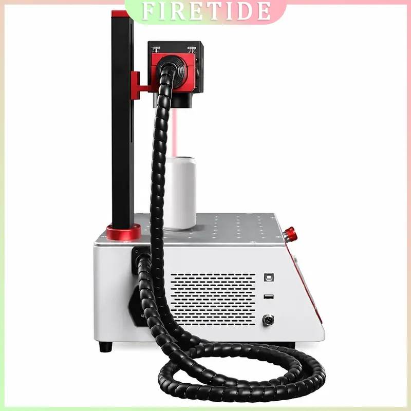 Industrial Laser Engraving Machine For Metal - ポータブルファイバーレーザーマーキングマシン 20W 30W 50W 100W デスクトップハンドヘルド多機能金属彫刻機