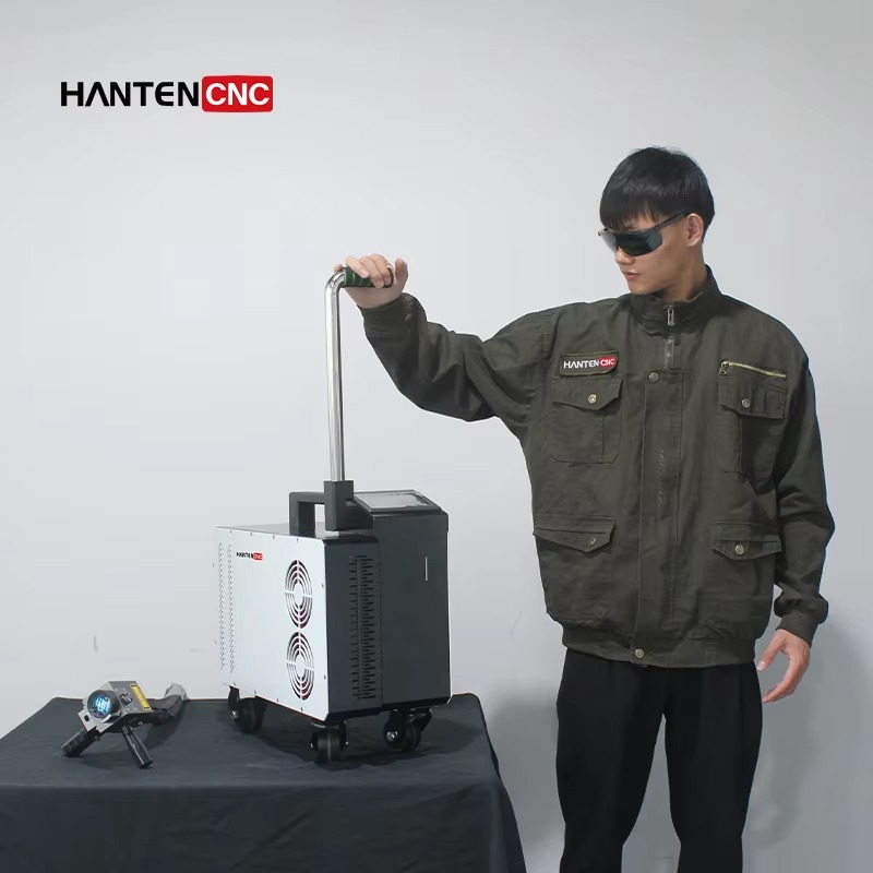 Industrial Laser Cleaning - コンパクトレーザー洗浄ツール 金属錆酸化物塗料除去装置 表面修復 工業メンテナンスシステム