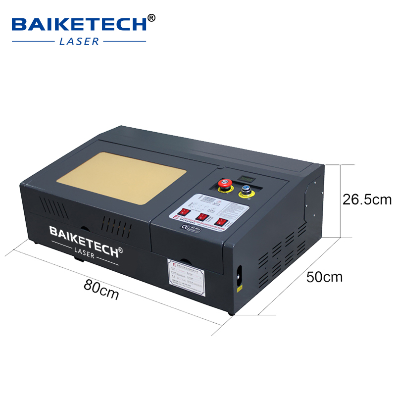 Industrial Laser Machines - 3020 CO2レーザー彫刻機 TH‑K3020E ブラックシェル 工業用レーザーヘッド 40W