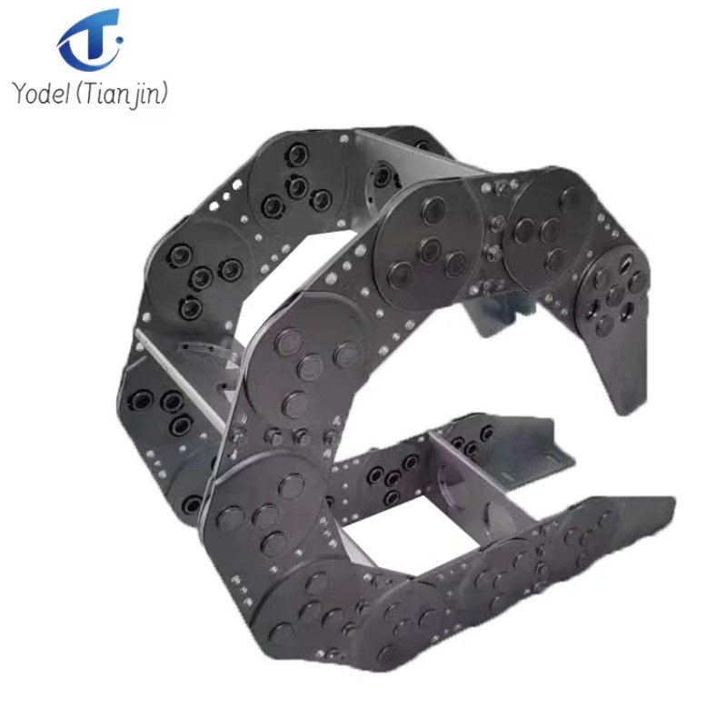 Drag Chain Cnc - 工場製品 アルミニウム合金ケーブルチェーン CNC工作機械用鋼製ドラッグチェーン保護用