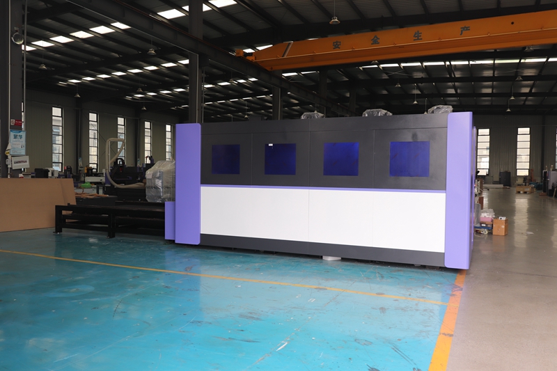 Industrial Laser Cleaning - 工業用ファイバーレーザー金属切断機,交換プラットフォーム,完全密閉型,3015, 6000ワット