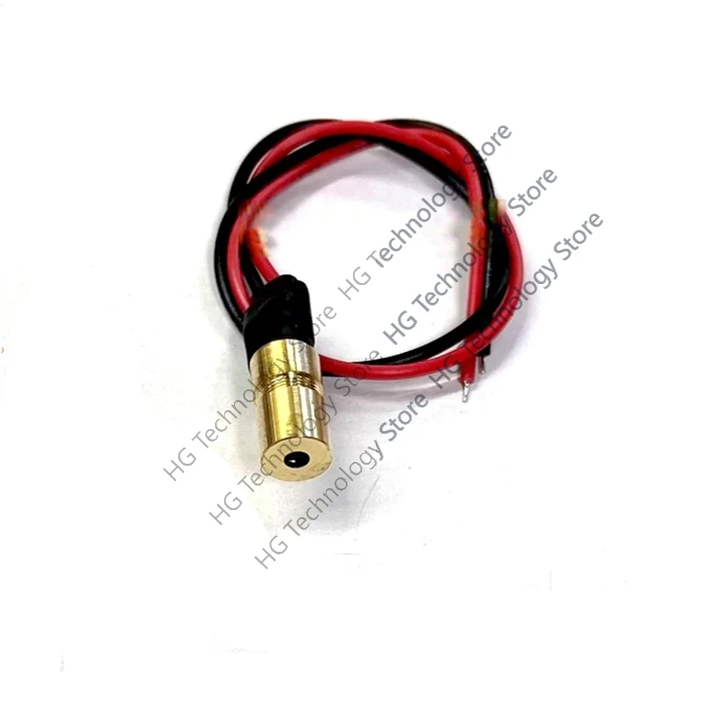 Industrial Laser Light - 6mm 産業用レーザーモジュール赤色光スポットレーザー外部変調レーザーヘッド 650nm CHT-6506