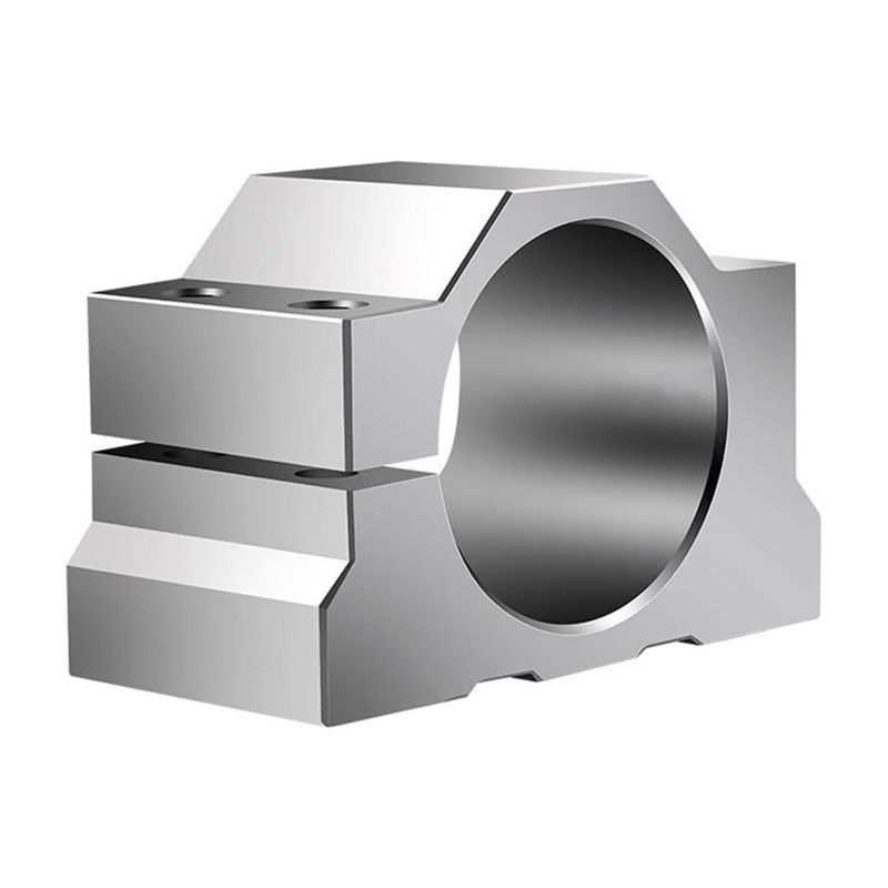 Cnc Spindle Motor - A84X-65Mm CNC スピンドルモータークランプ取り付けブラケット、4 本のネジ付きスピンドルモーターマウントサポート、CNC ルーター彫刻用