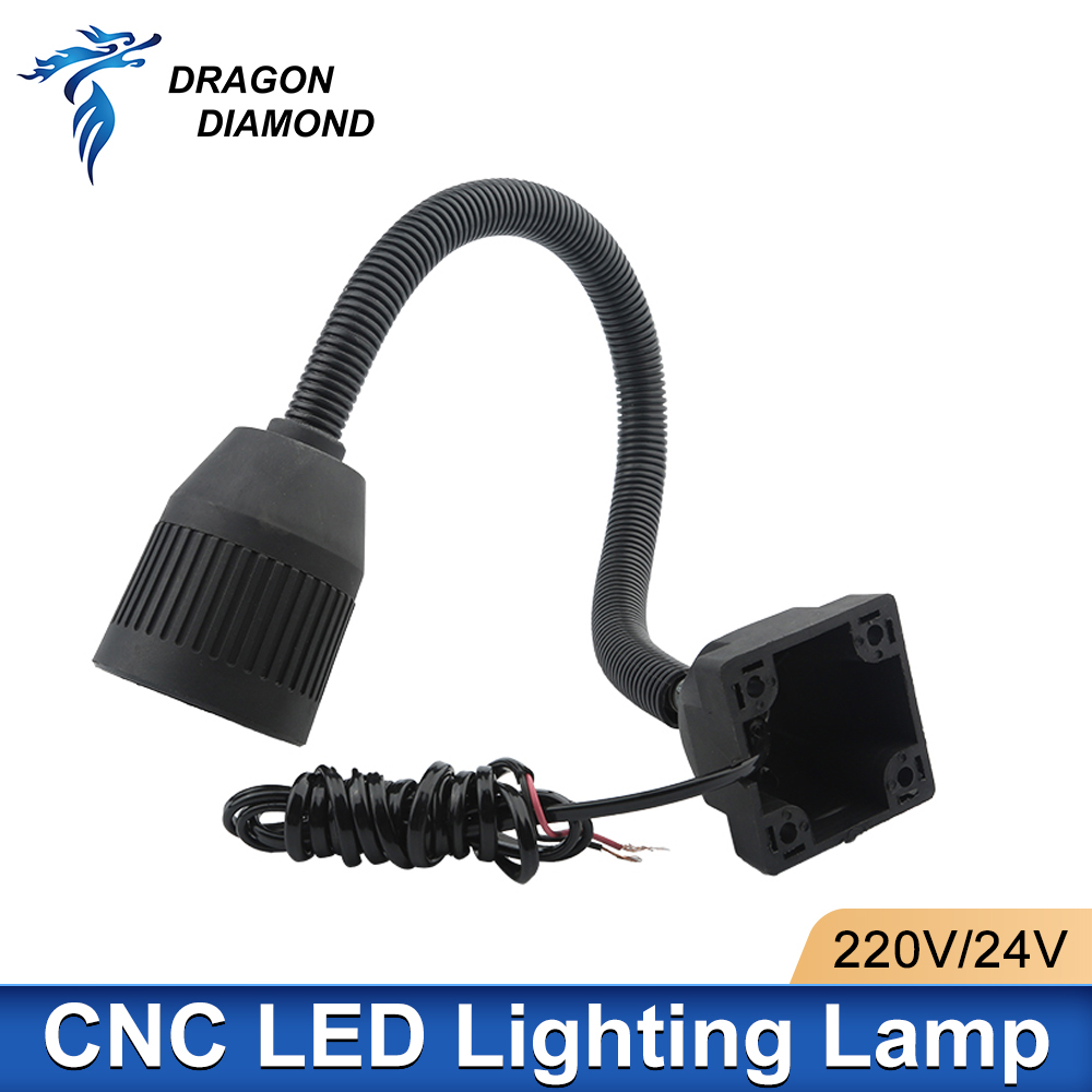 Industrial Laser Light - Co2 レーザー LED ツールワークライト 220/24V グースネック工業用レーザー彫刻ツールフライス盤照明ランプ