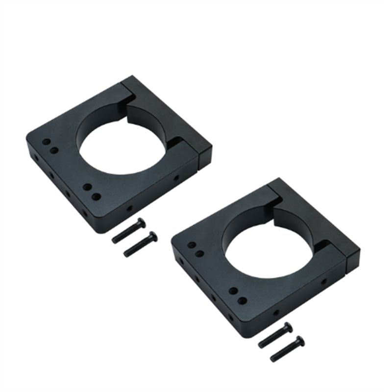 Cnc Spindle Motor - A64Z 2 個 CNC 彫刻機スピンドルモーター固定具アルミサポート取り付けベースブラケット