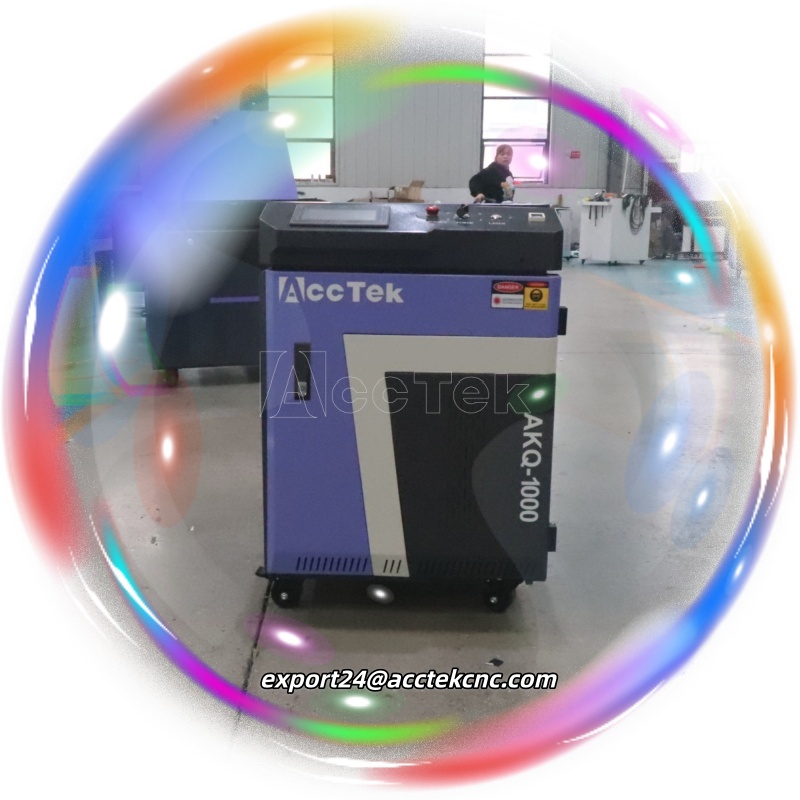 Industrial Laser Cleaning - 強力な1000wパルスレーザー洗浄機、産業用ハンドヘルドレーザー洗浄機、ポータブル錆、塗料、油膜除去機
