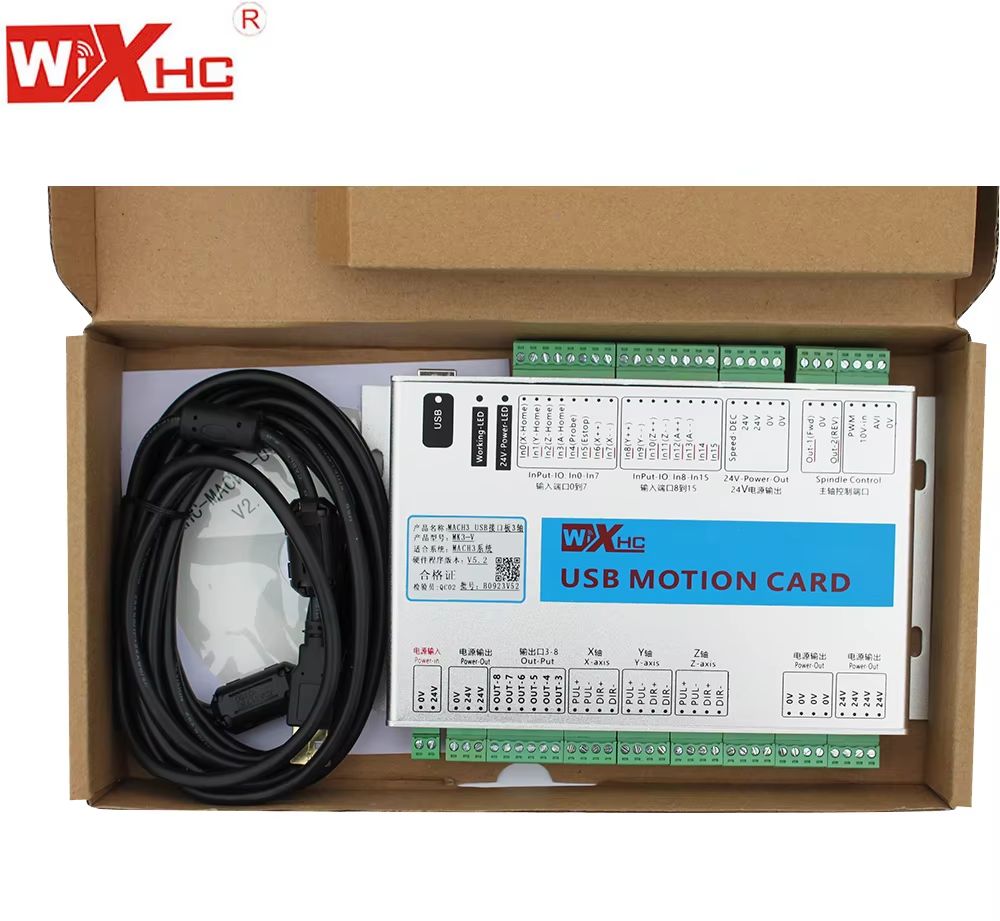 Breakout Board Mach3 - XHC 2000KHZ Mach3 3/4/6 軸 USB