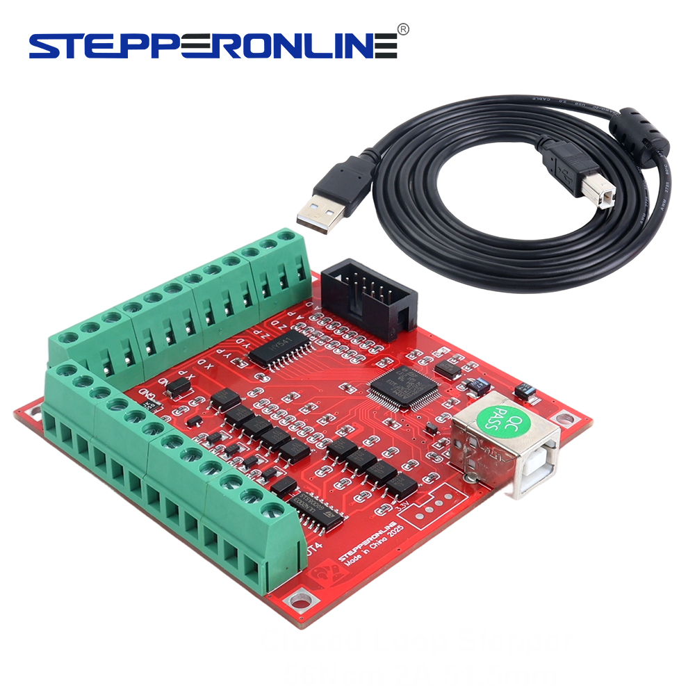 Breakout Board Mach3 - 4 軸 USB CNC ブレークアウトボードコントローラ 100Khz
