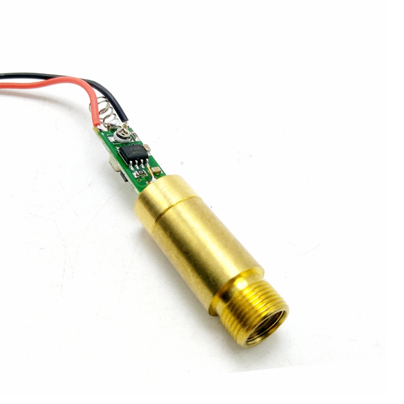 Industrial Laser Light - 産業/ラボ 30mW 532nm グリーンドットレーザーダイオードモジュール 3.7-4.2V APC