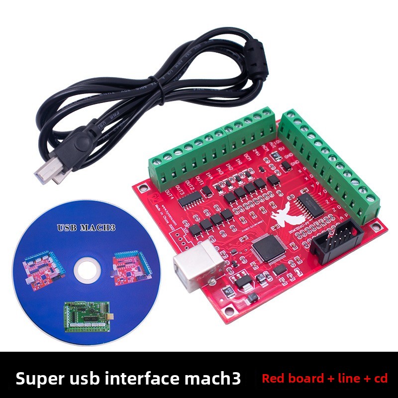 Breakout Board Mach3 - ブレークアウトボード CNC USB MACH3 100Khz 4