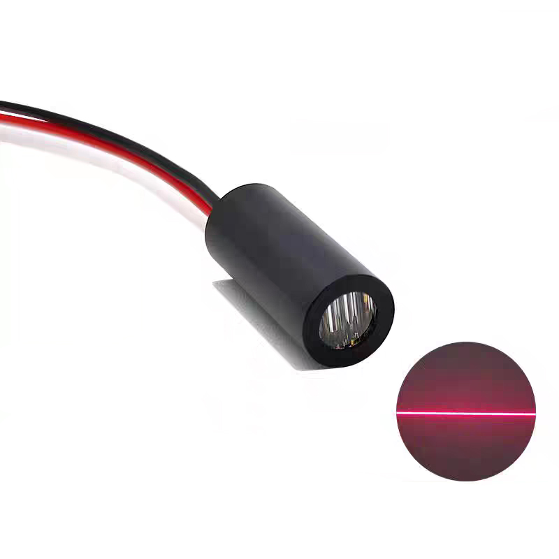 Industrial Laser Light - 635nm 5mW レッドラインレーザーモジュール 90 ° ライン工業用マーキングレーザーポジショニングライト