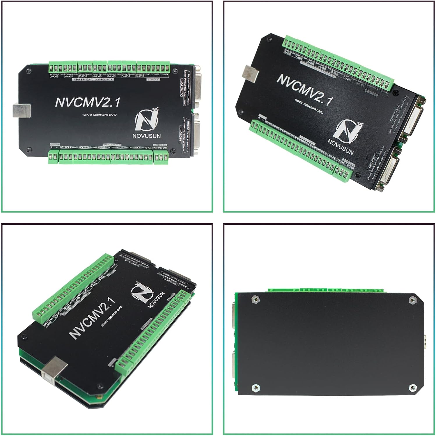 USBインターフェースCNCコントローラーボード,6軸ステッ - Breakout Board Mach3 のレビューと価格