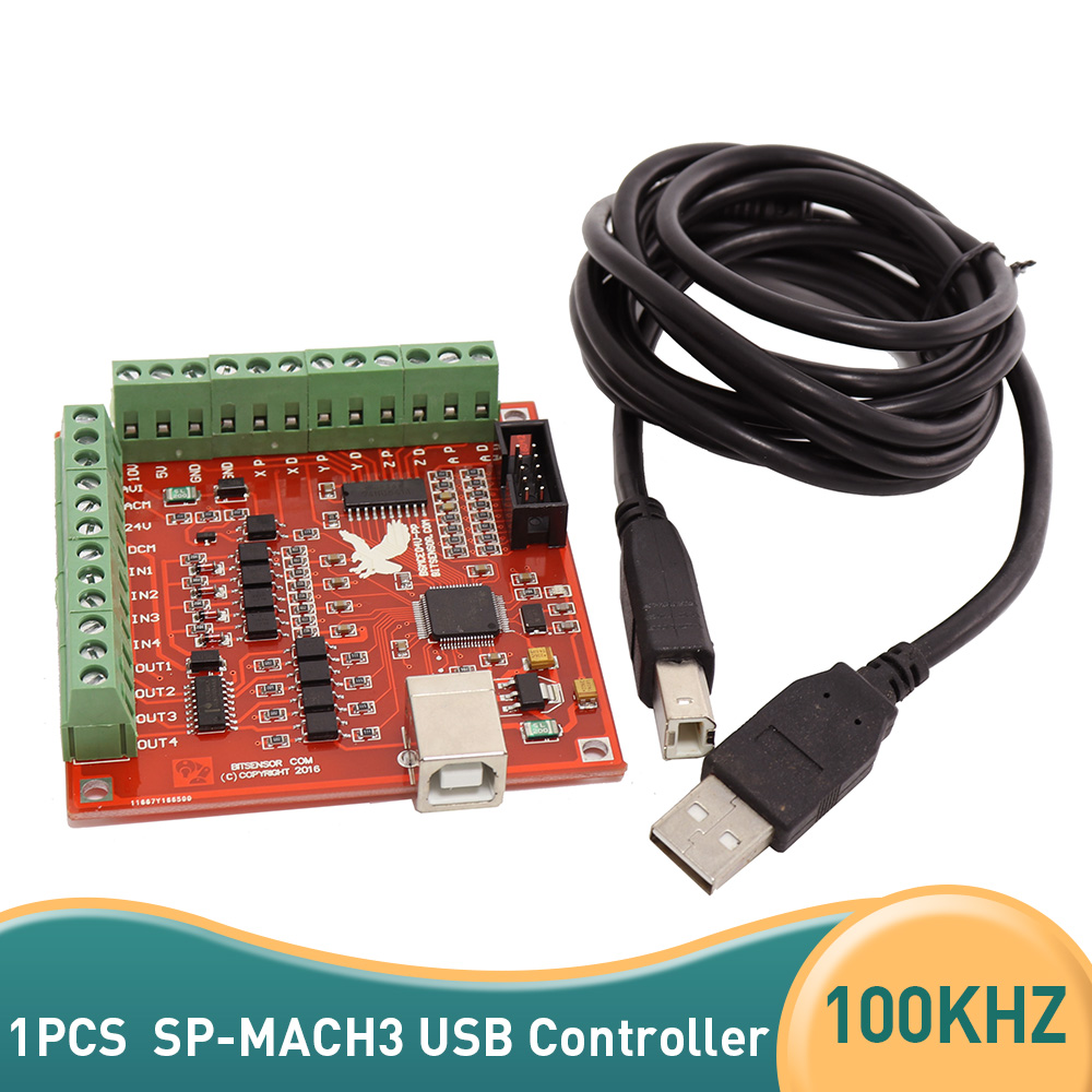 CNC USB SP-MACH3 100Khz ブレークアウ - Breakout Board Mach3 のレビューと価格