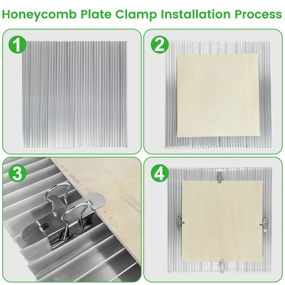 タイボック ハニカムパネル 200x200mm ハニカムレー - Honeycomb Laser Bed のレビューと価格