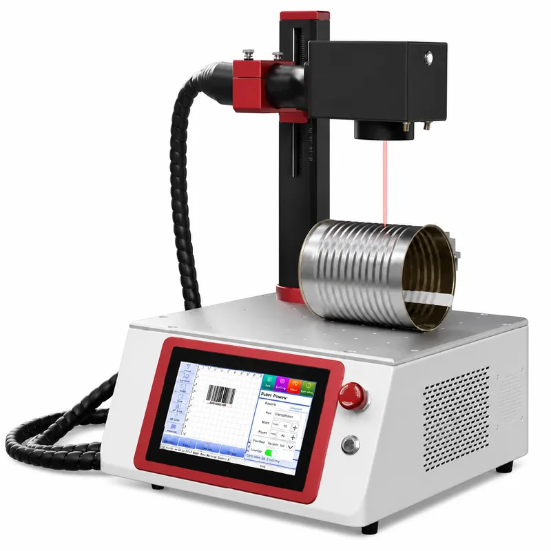ポータブルファイバーレーザーマーキングマシン 20W 30W - Industrial Laser Engraving Machine For Metal のレビューと価格