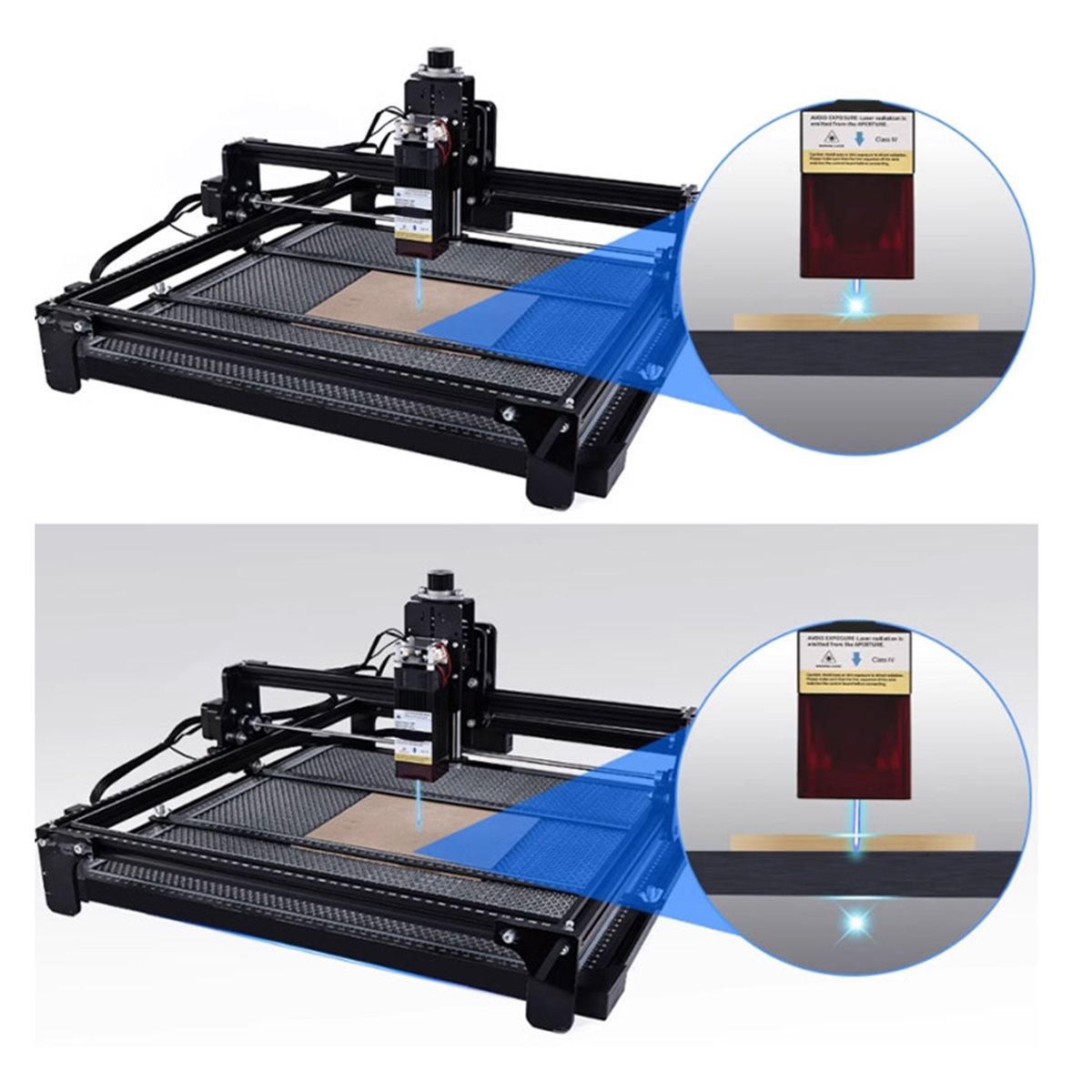 レーザーハニカム作業台 レーザー彫刻機用 300x200mm - Industrial Laser Table のレビューと価格