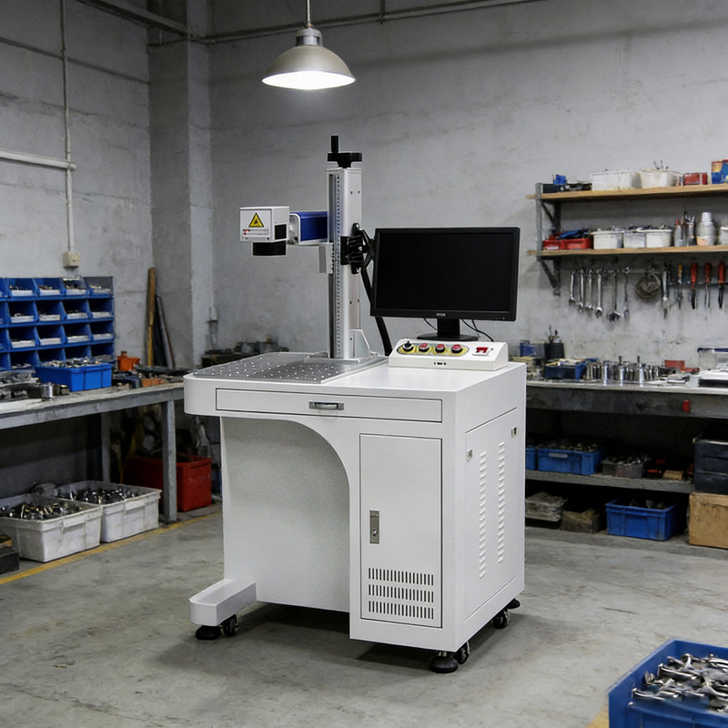 ファイバーレーザーマーキングマシン 50W CNC 空冷式金 - Industrial Laser Engraving Machine For Metal のレビューと価格