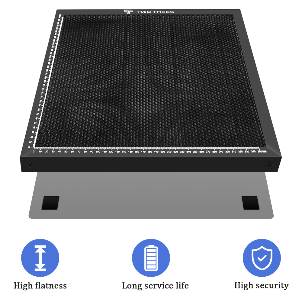 レーザー彫刻ハニカム作業テーブル鋼パネルボードプラットフォー - Industrial Laser Table のレビューと価格