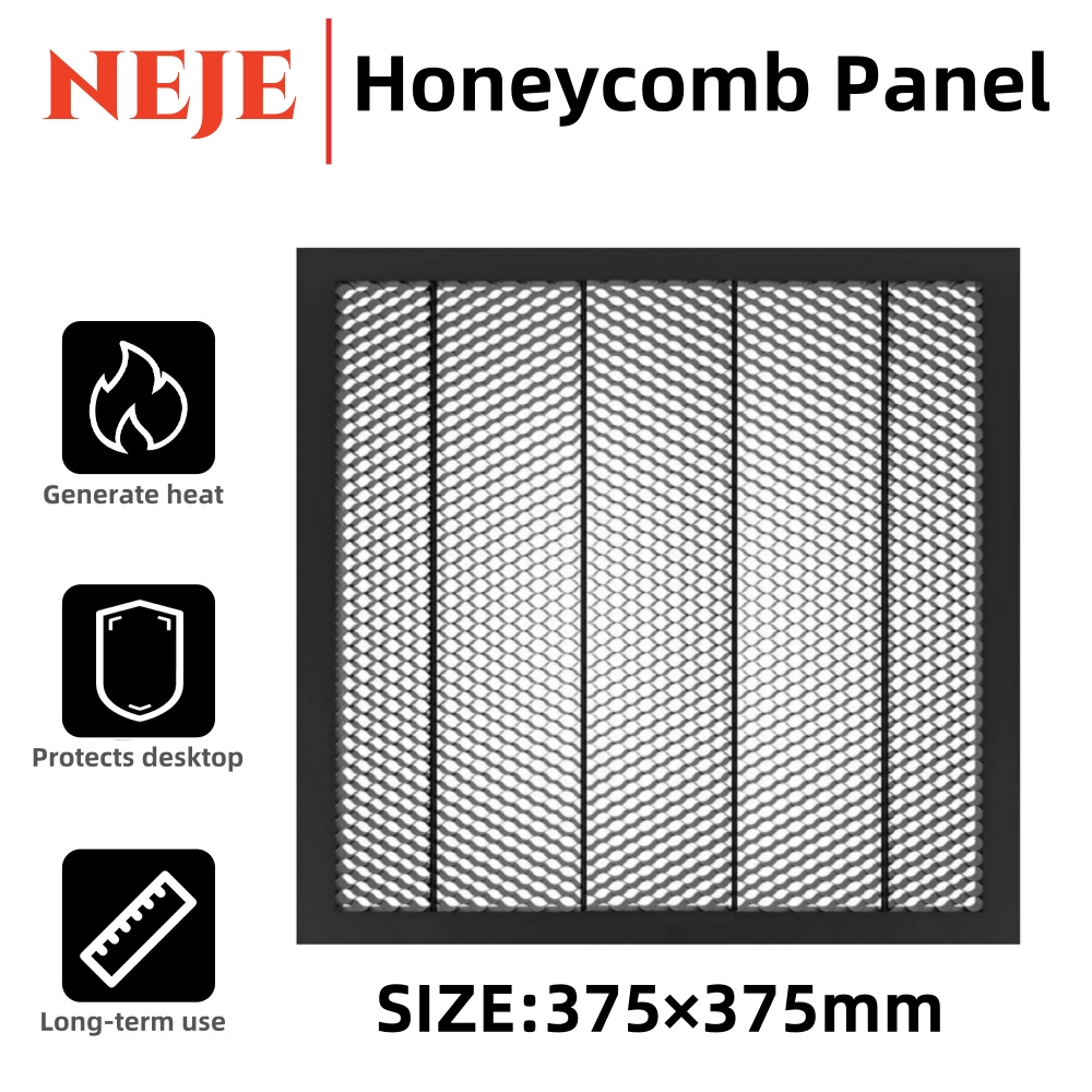 NEJE ハニカムレーザーベッド 375×375mm は、L - Honeycomb Laser Bed のレビューと価格