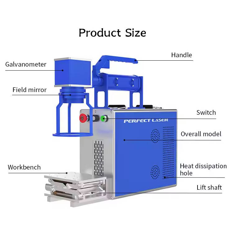20W/30W/50W S4 ファイバーレーザーマーキングマ - Industrial Laser Engraving Machine For Metal のレビューと価格
