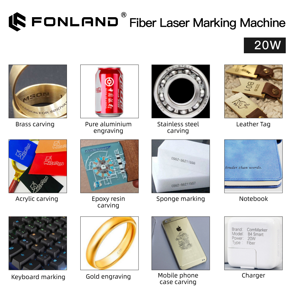 Fonland S4 金属ファイバーレーザーマーキングマシン - Industrial Laser Engraving Machine For Metal のレビューと価格