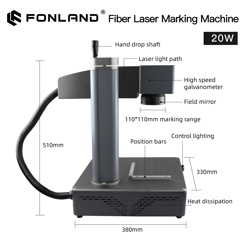 Fonland S4 金属ファイバーレーザーマーキングマシン - Industrial Laser Engraving Machine For Metal のレビューと価格