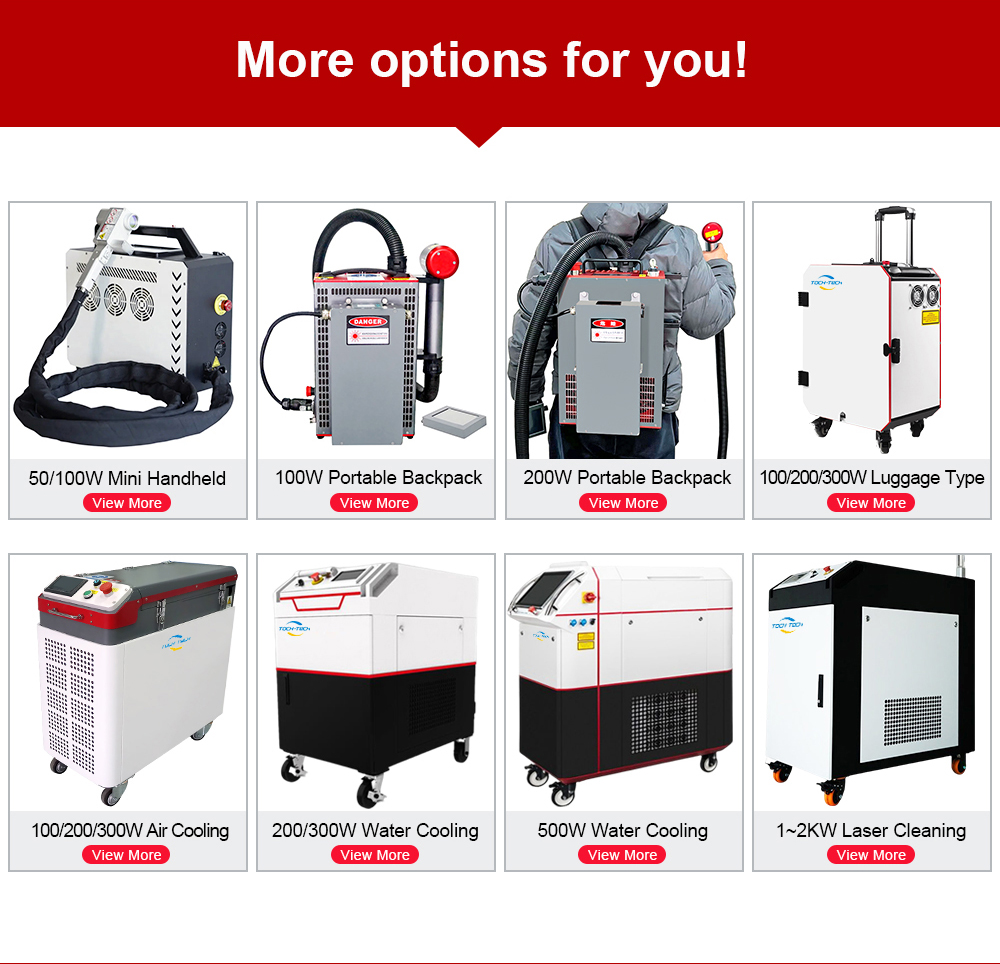 高品質産業用200w 300w 500Wハンドヘルドパルスレ - Industrial Laser Cleaning のレビューと価格