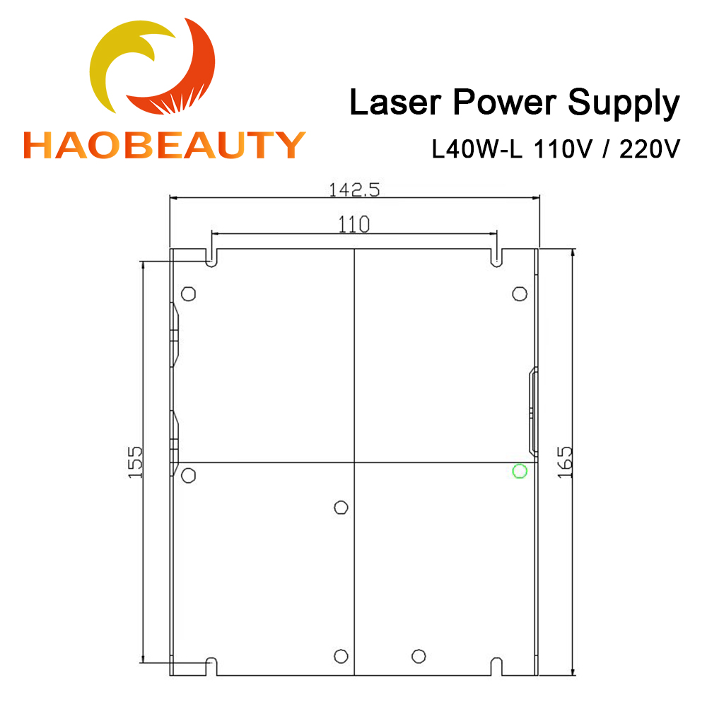 HAOBEAUTY-CO2レーザー電源、高電圧彫刻切断機、4 - Industrial Laser Cutting Machine のレビューと価格