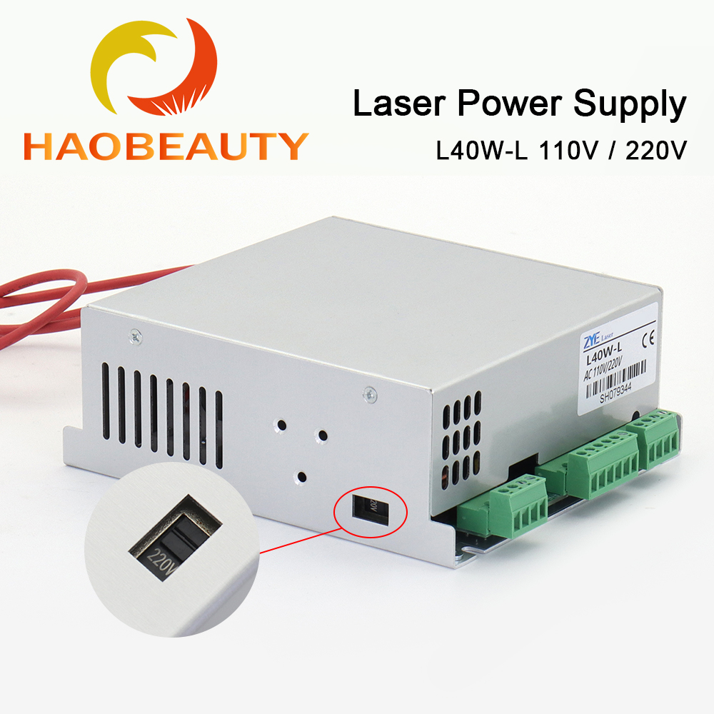 HAOBEAUTY-CO2レーザー電源、高電圧彫刻切断機、4 - Industrial Laser Cutting Machine のレビューと価格