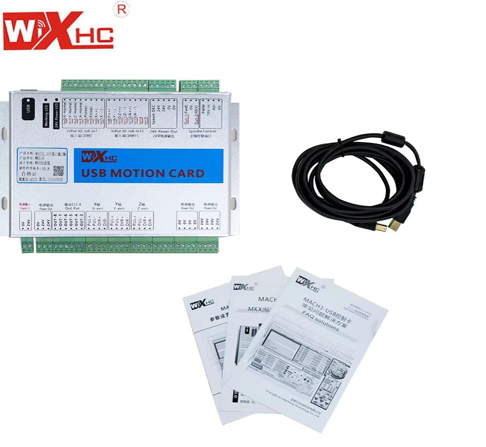 XHC 2000KHZ Mach3 3/4/6 軸 USB  - Breakout Board Mach3 のレビューと価格