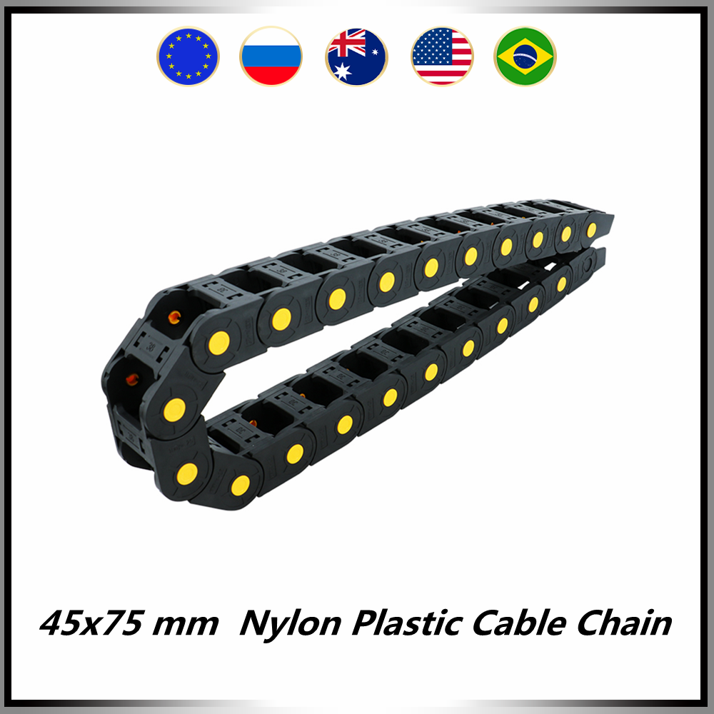 45x75 ミリメートル 45*75 ミリメートルナイロンモ - Drag Chain Cnc のレビューと価格