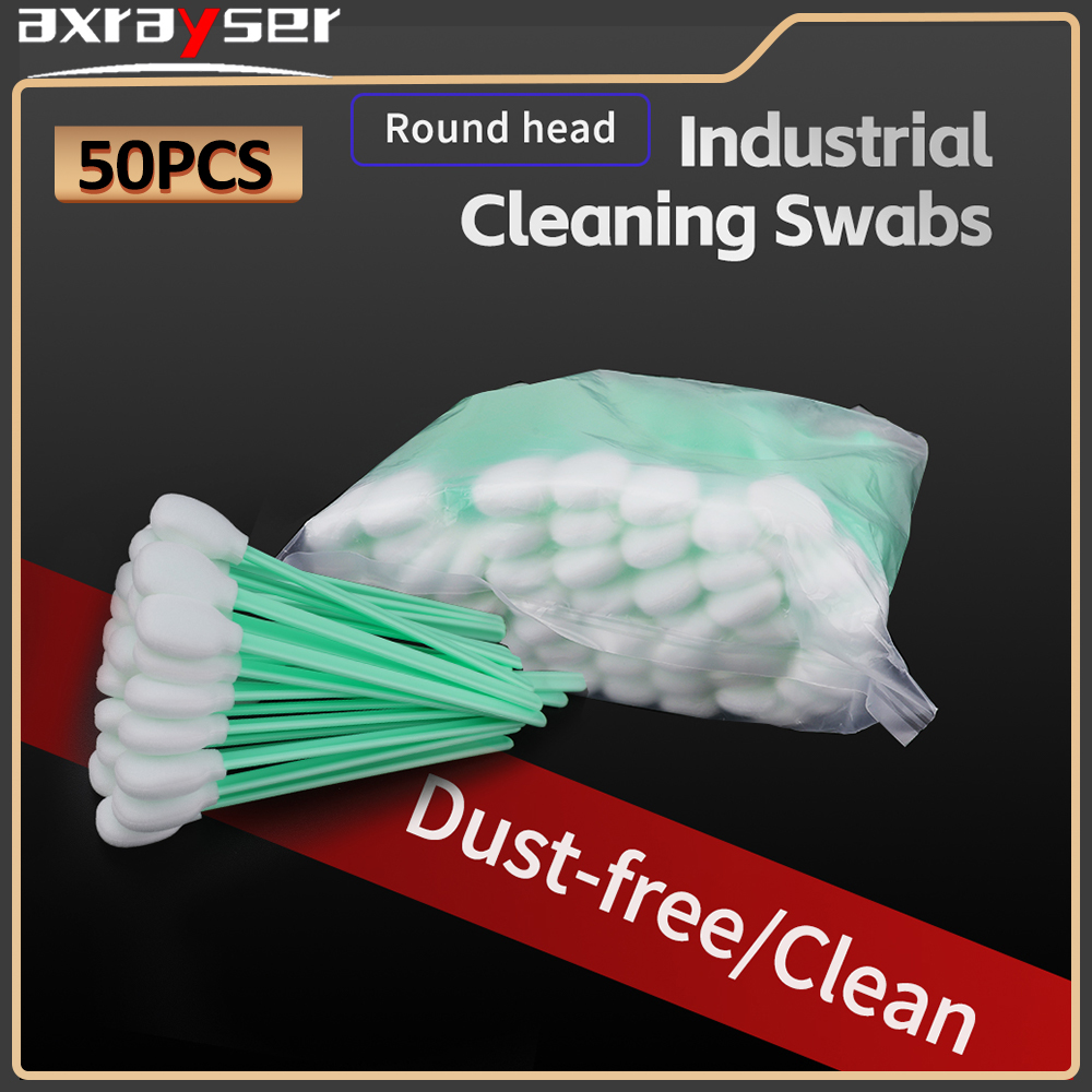 50 個の綿棒工業用クリーニング綿棒、レーザーレンズ保護レン - Industrial Laser Cleaning のレビューと価格