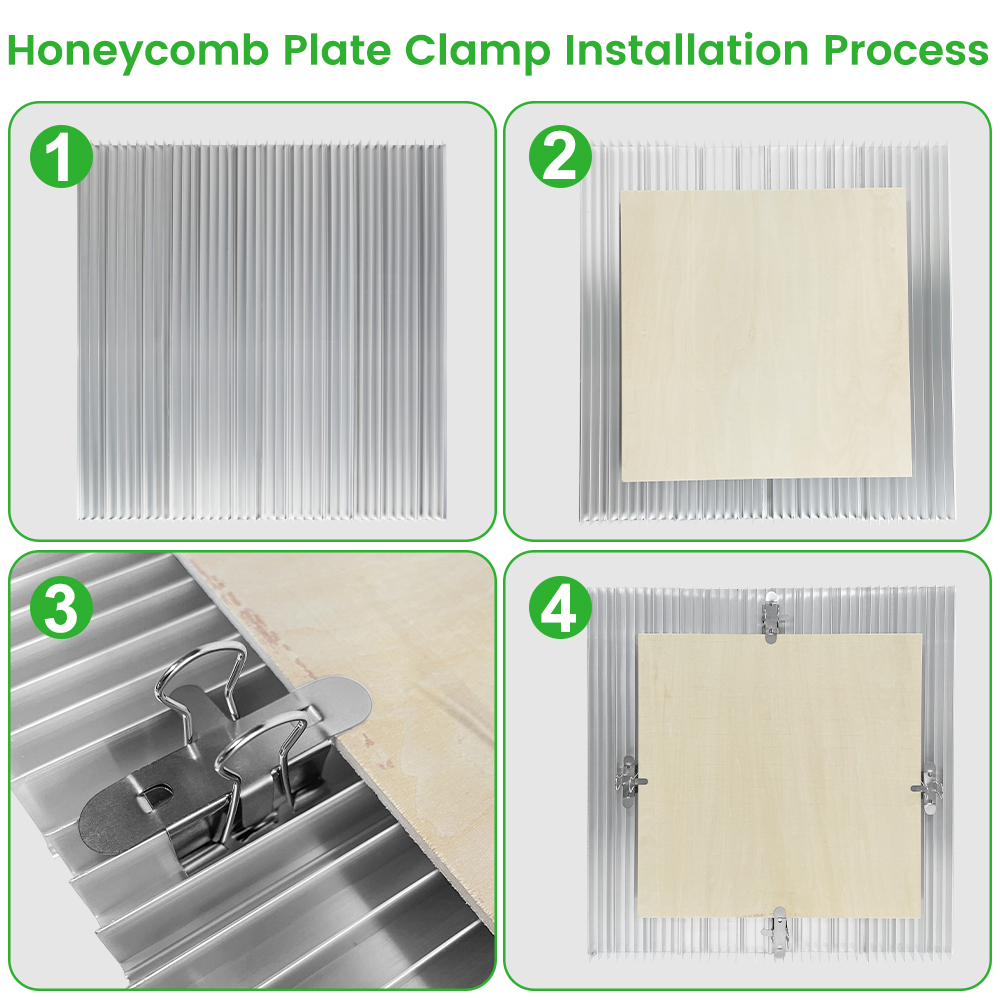 タイボックレーザーハニカムテーブル 400x400/200x - Honeycomb Laser Bed のレビューと価格