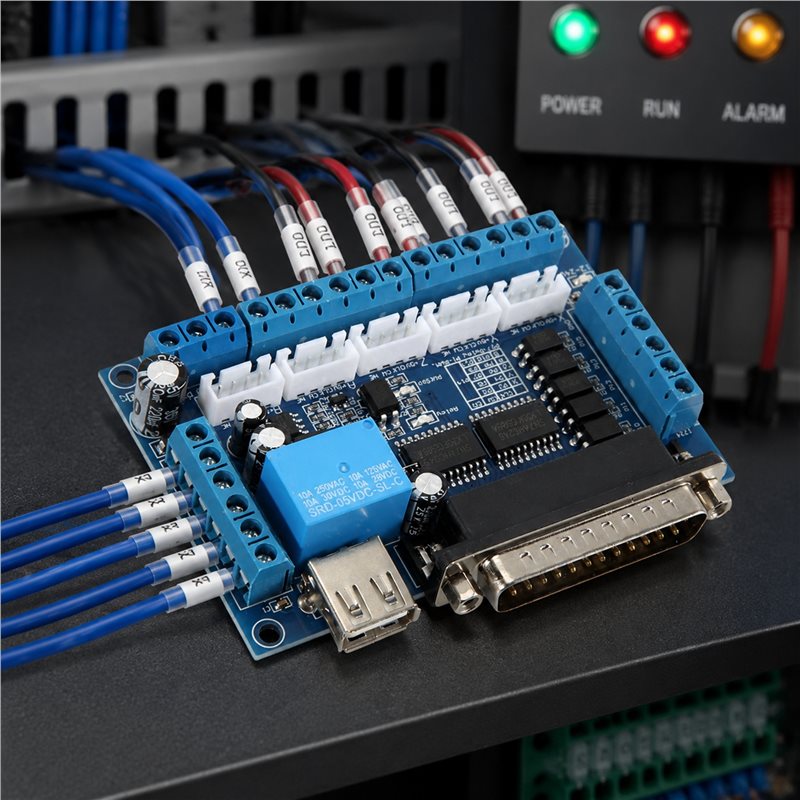 AT05-ドライバーボード MACH3彫刻機 5軸CNCブレ - Breakout Board Mach3 のレビューと価格