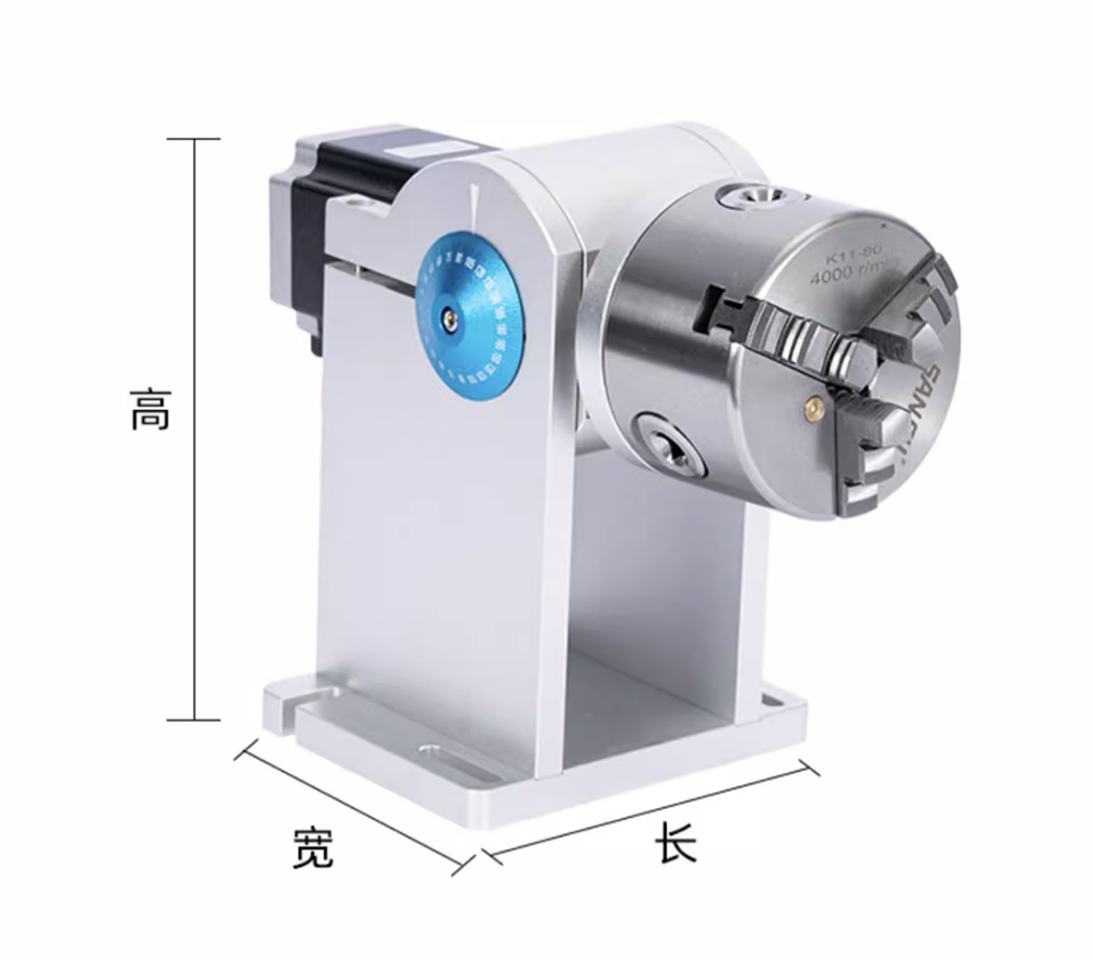 精密回転治具レーザーマーキング溶接機ユニバーサル80チャック - Industrial Laser Table のレビューと価格