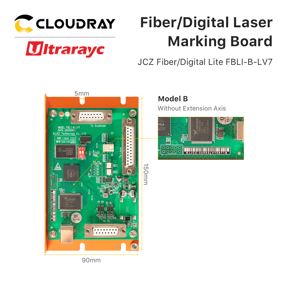 レーザーマーキングボード JCZ LV7 レーザーコントロー - Marking Card Ezcad のレビューと価格
