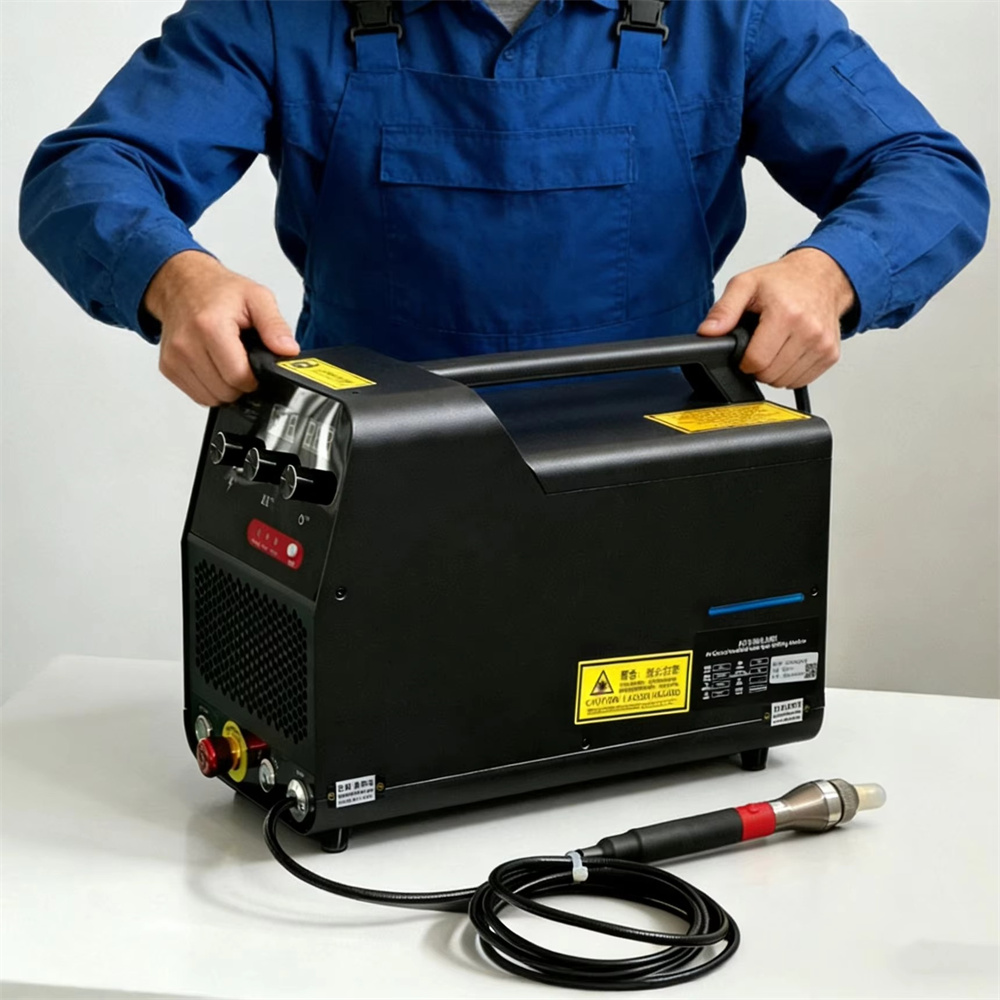新型ハンドヘルドファイバーレーザー溶接機 金属溶接・洗浄・切 - Industrial Laser Cleaning のレビューと価格
