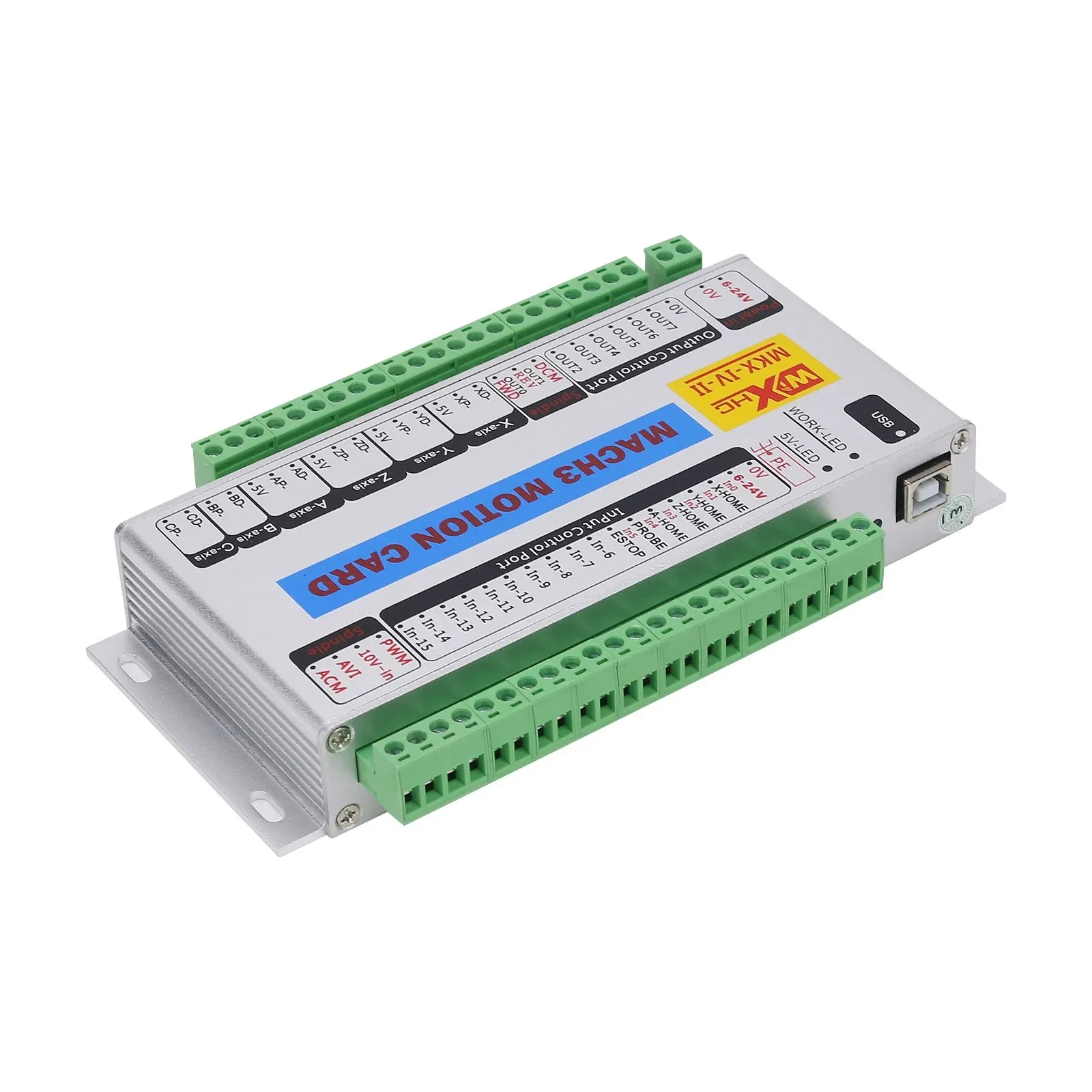 MK4-IV Mach3 モーションカード 4軸 USB モ - Breakout Board Mach3 のレビューと価格